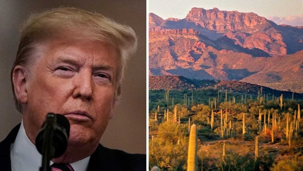 Trump Administration Detonating Explosives Throughout a National Monument For His Border Wall