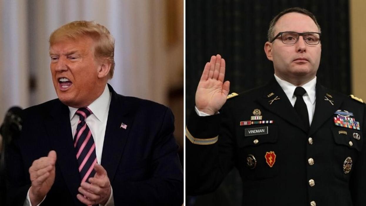The White House Fired Lt. Col. Vindman and Had Him Escorted Out by Security Two Days After Trump's Acquittal