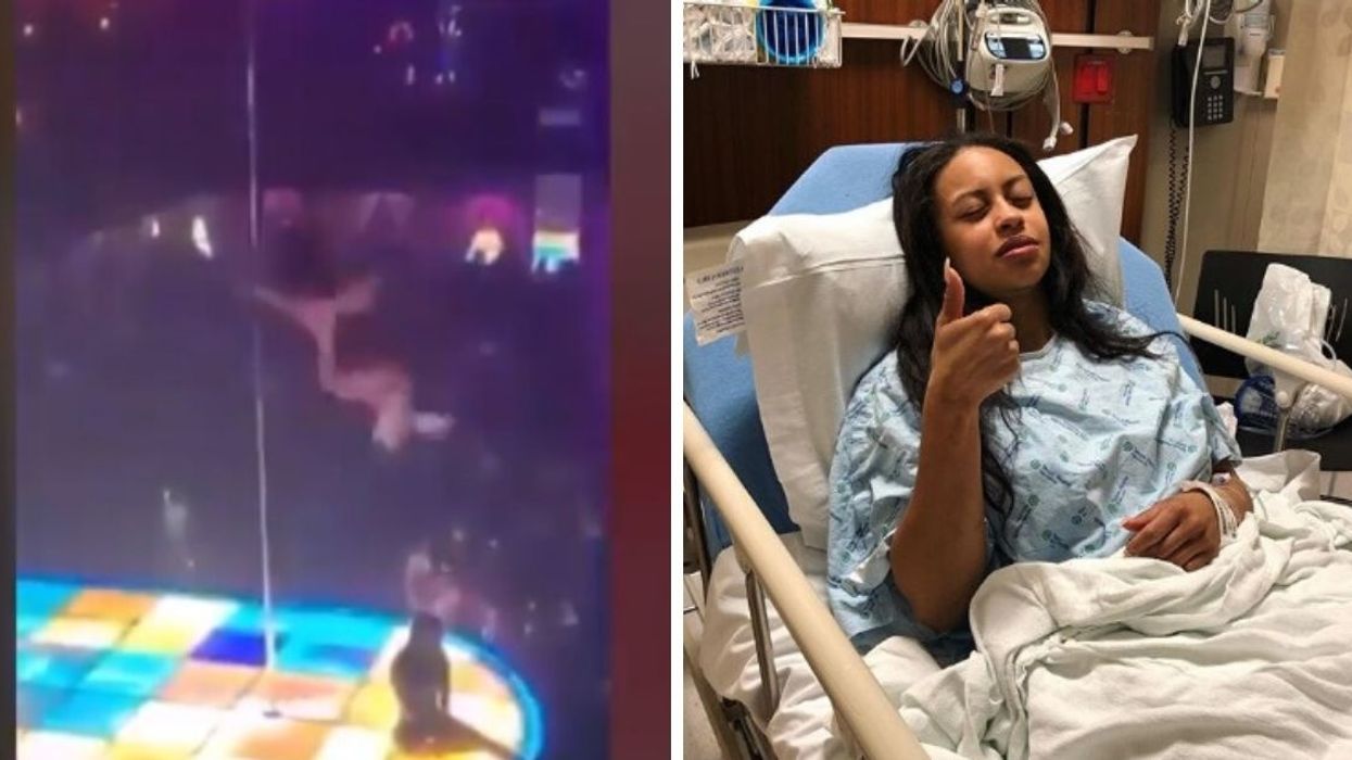 Texas Stripper Posts Tearful Update After Video Of Her Twerking Right After A Fall From A 20-Foot Pole Goes Viral