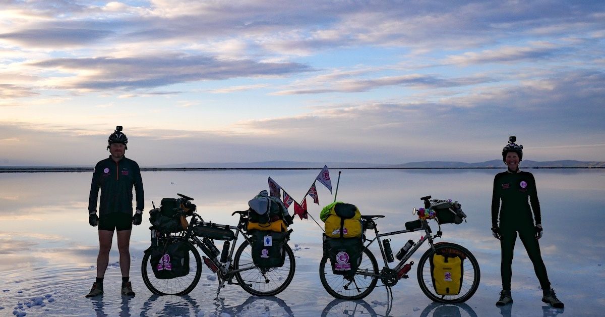 Couple Cycled 12,500 Miles Through 25 Countries During Seven Year Trek Across Continents To Celebrate Beating Cancer