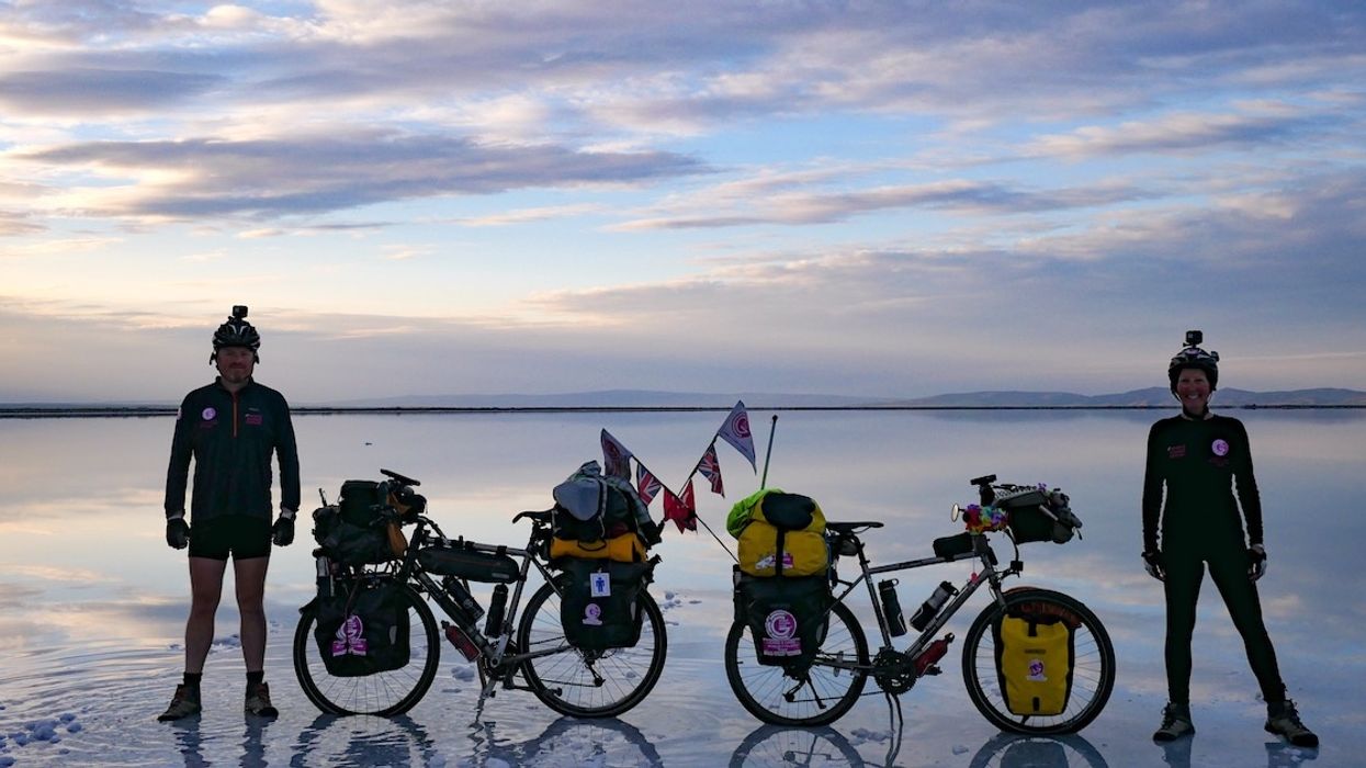 Couple Cycled 12,500 Miles Through 25 Countries During Seven Year Trek Across Continents To Celebrate Beating Cancer