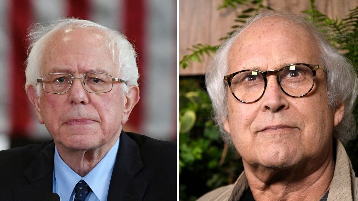 Politico's Illustration Of Bernie Sanders Has People LOLing After They Realize He Looks More Like Chevy Chase