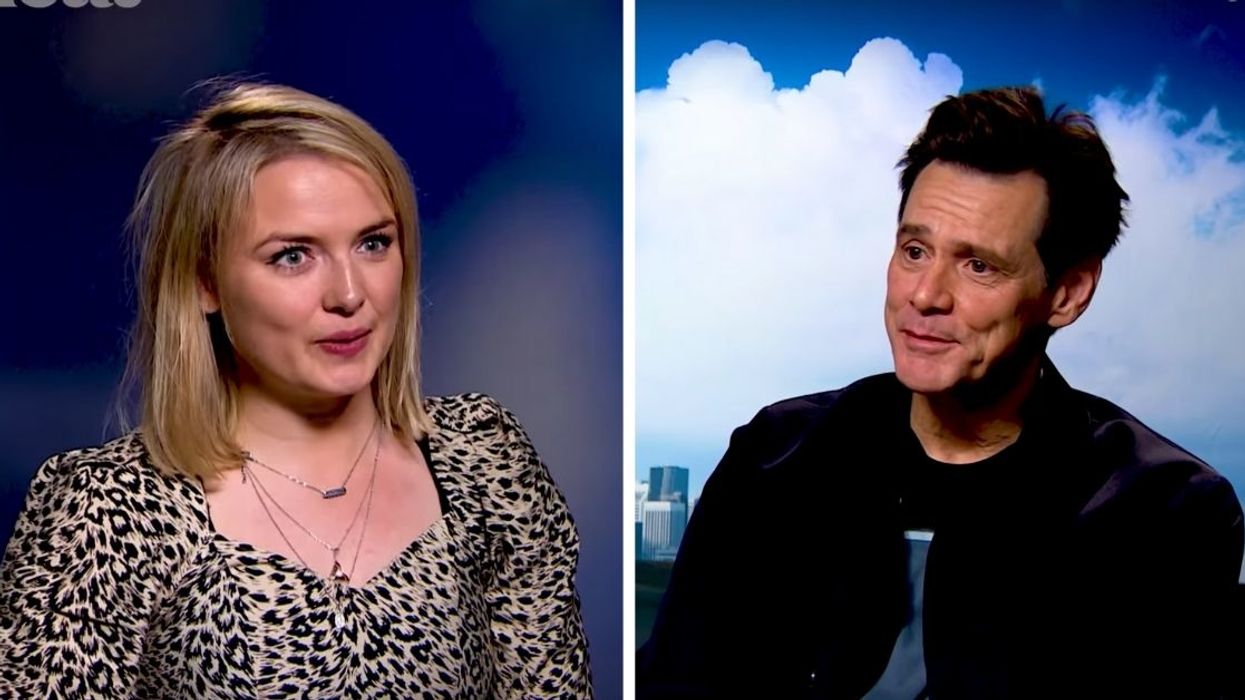 Jim Carrey Has Some Crying Foul After Telling Female Reporter She's The Last Thing On His 'Bucket List' During Interview