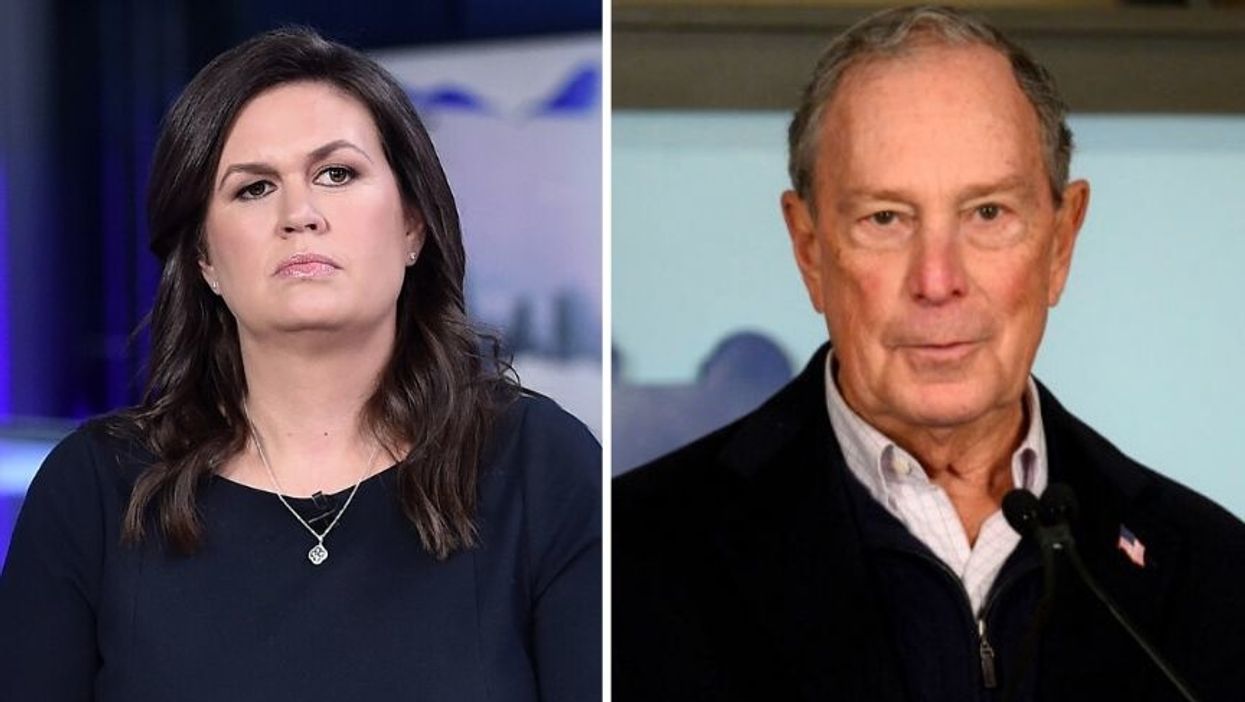 Sarah Sanders Just Called Michael Bloomberg's Language 'Offensive And Atrocious', And The Irony Is White Hot
