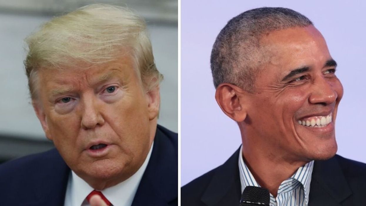 Obama Trolled Trump With Tweet Taking Credit for 'More Than a Decade of Economic Growth' and Trump Responded in the Most Trump Way