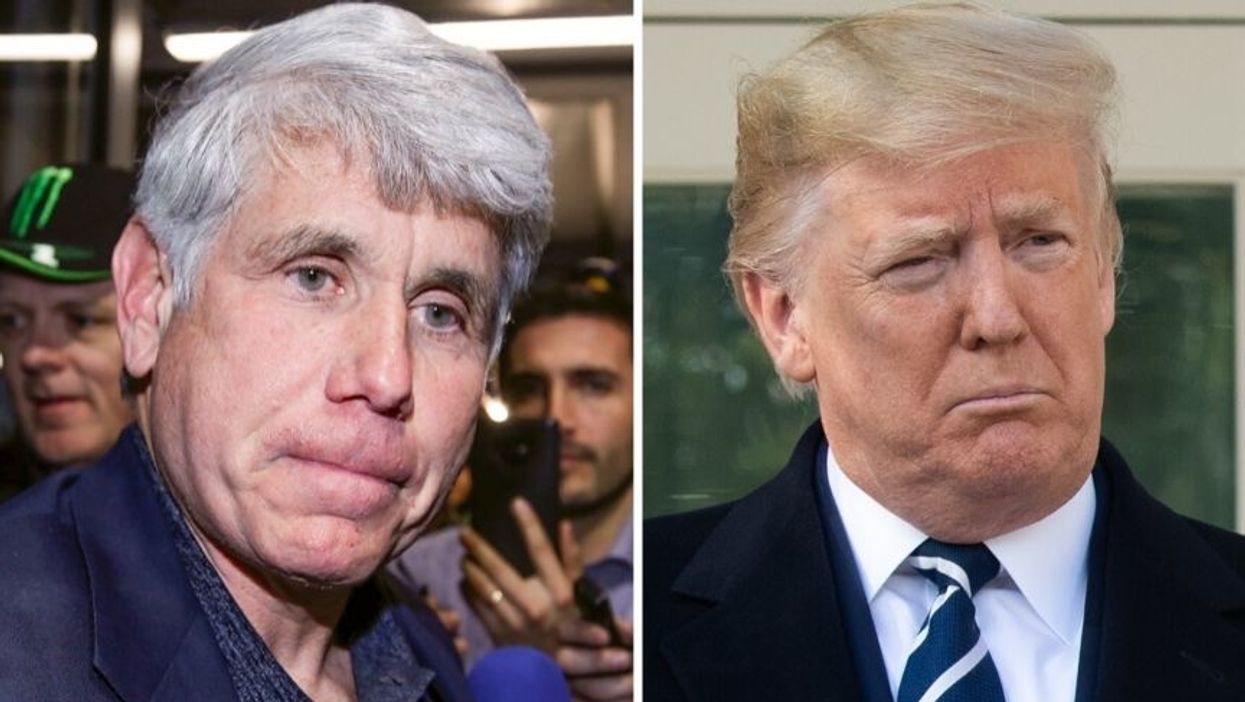 Trump Is Getting Called Out for His Latest Questionable Attempt to Explain Why He Commuted Rod Blagojevich's Sentence