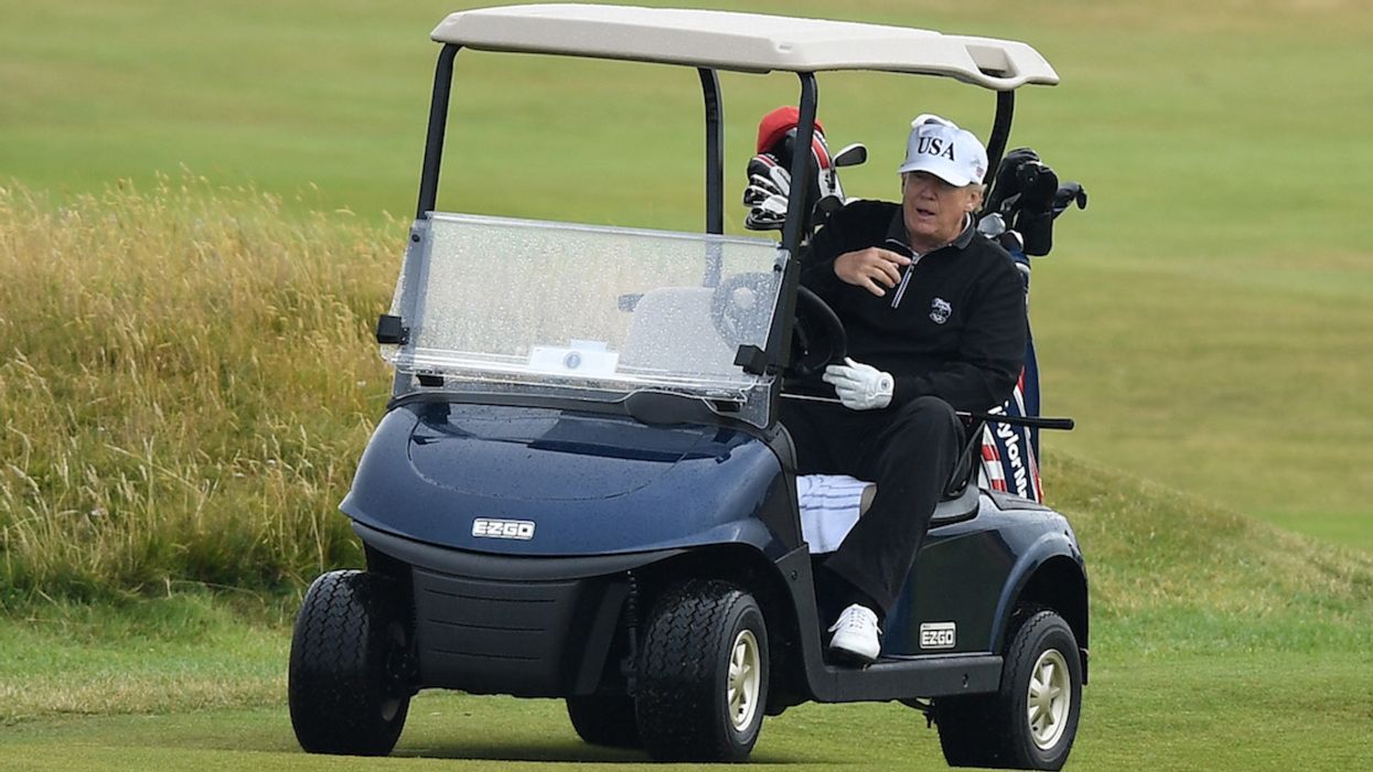 We Now Know How Much Taxpayers Pay for Trump to Play Golf, and Turns Out 'He's America's 10th Highest Paid Athlete'