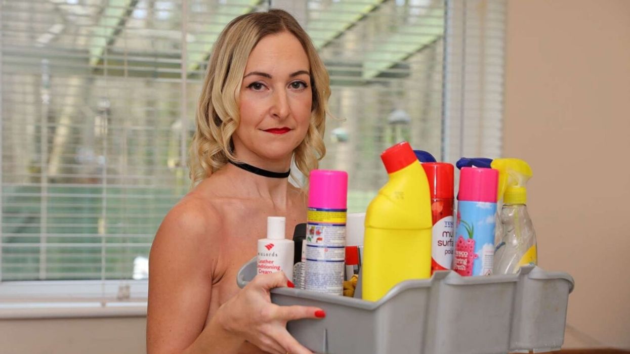 Mom-Of-Three Creates Storm Of Controversy In Her Community After Launching Naked Cleaning Service