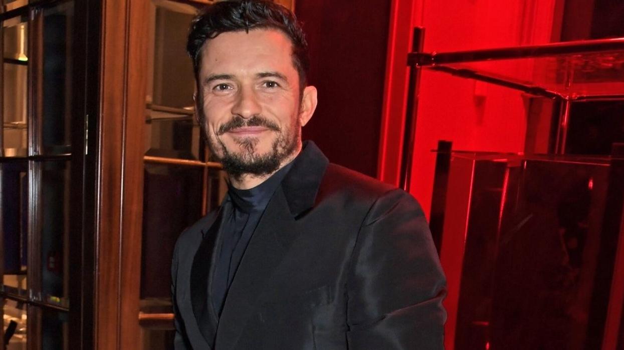 Orlando Bloom Threw Some Shade At Pinterest While Showing Off His Corrected Morse Code Tattoo After People Called Out His Typo