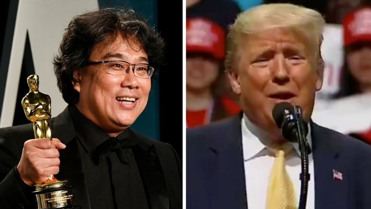 'Parasite' Film Studio Claps Back at Trump After He Railed Against the Film's Best Picture Oscar Win