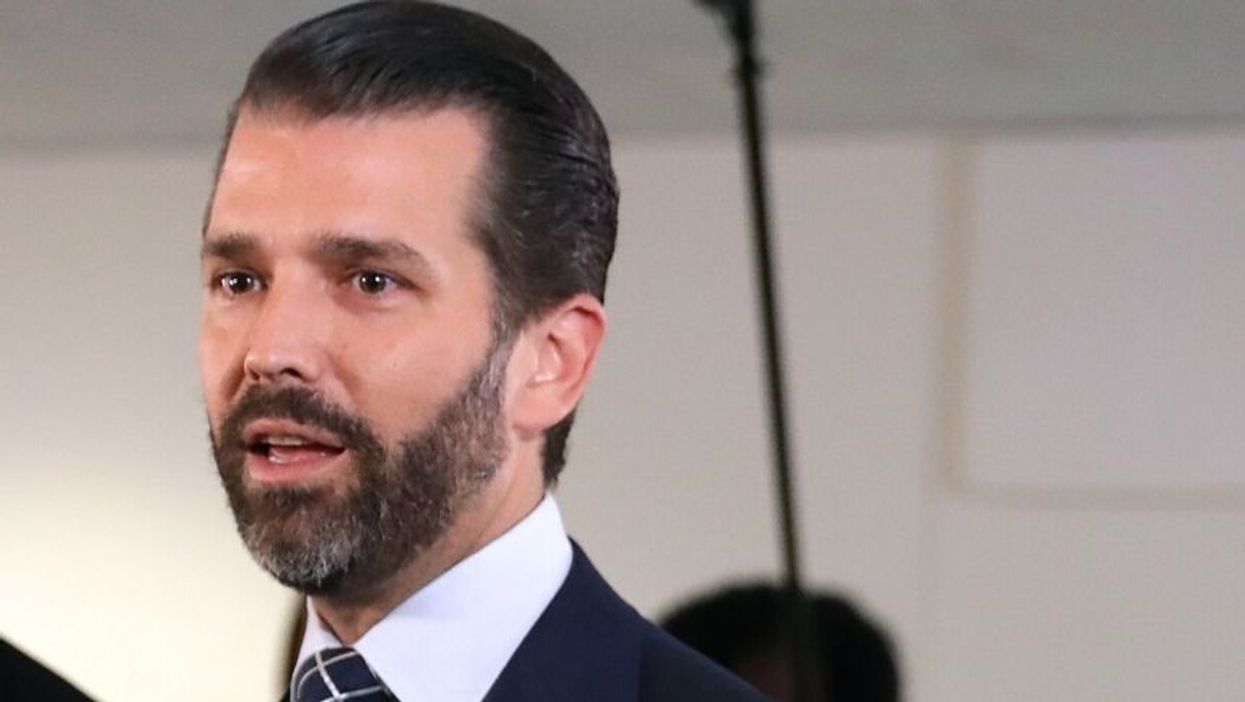 Don Jr. Is Getting Dragged After Claiming 'I Am Not an Elitist' in Instagram Selfie With Trump Fan in Coach