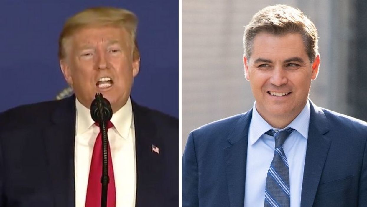 CNN Reporter Basically Called Trump a Liar Right to His Face After Trump Tried to Slam CNN During Press Conference