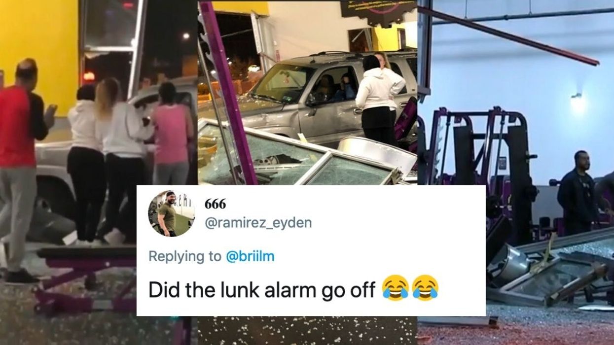 Gym-Goers Get Quite The Shock After A Woman Drives Her SUV Through The Wall Of A Planet Fitness In South Philly