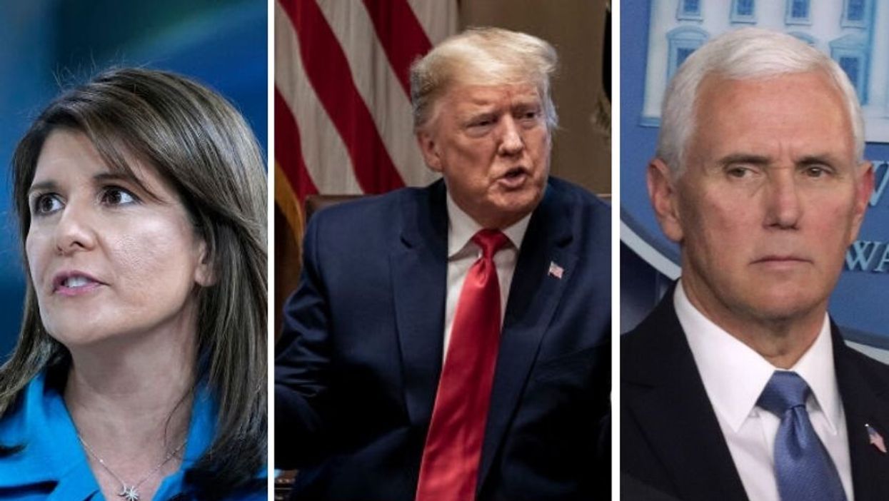 Democratic Strategist Has Oddly Specific Prediction for How Donald Trump Plans to Replace Mike Pence With Nikki Haley on His Ticket