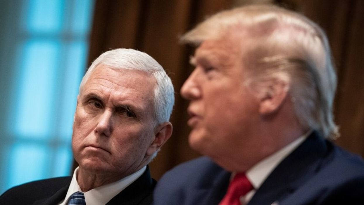 Mike Pence Met With Classmates of Someone Now Quarantined for Coronavirus, and the White House Doesn't Seem Too Concerned