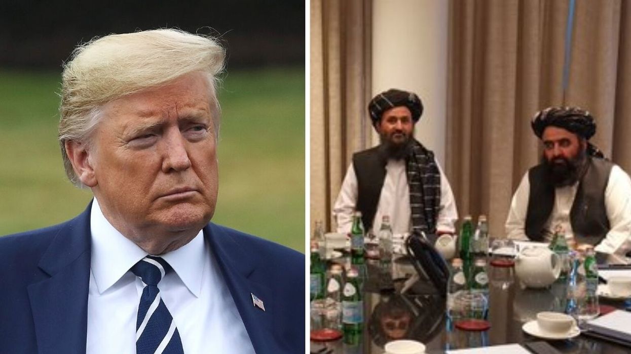 Trump Apparently Had a Call With the Taliban Leader--Which We Only Know Because the Taliban Tweeted About It
