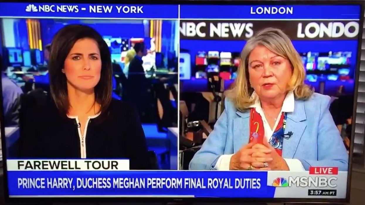 MSNBC Guest Slammed After Saying Meghan Markle Is 'Five Clicks Up From Trailer Trash' During Live Interview