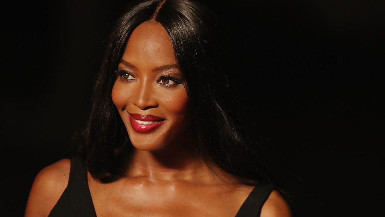 Naomi Campbell Decided She Wasn't Taking Any Chances And Wore A Full Hazmat Suit To The Airport