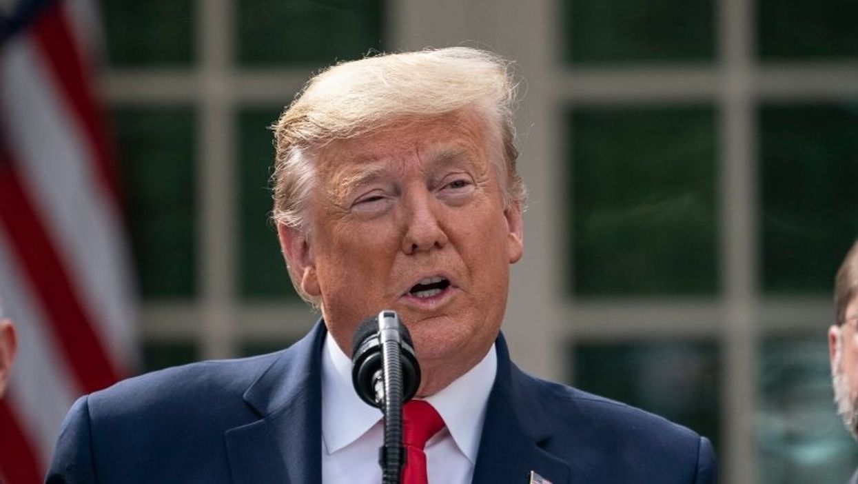 Republican Party Slammed for Tweet Quoting Trump Saying 'When America Is Tested, America Rises to the Occasion'