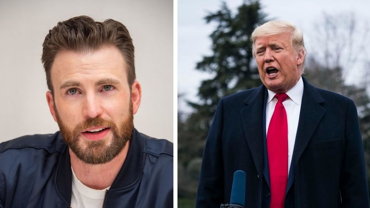 Chris Evans Slams Trump For Bolting After Coronavirus Press Conference Without Taking Any Questions From Reporters
