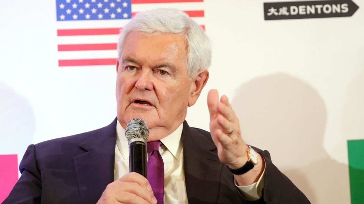 Newt Gingrich Tried To Blast The 'Totally Dishonest' Liberal Media For Spreading Coronavirus Misinformation That He, Himself, Actually Helped Spread