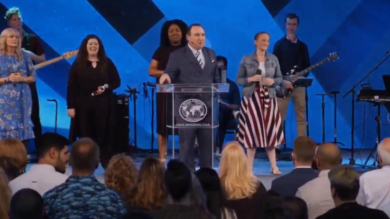 Defiant Pastor Tells Packed Congregation That Church Will Never Close Because They're 'Not Pansies' In Mind-Numbing Video