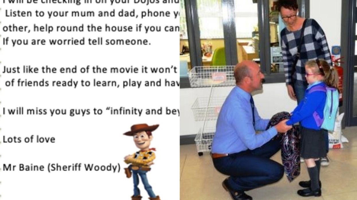 Primary School Principal Uses 'Toy Story' To Explain To Students Why Their School Is Closing Down