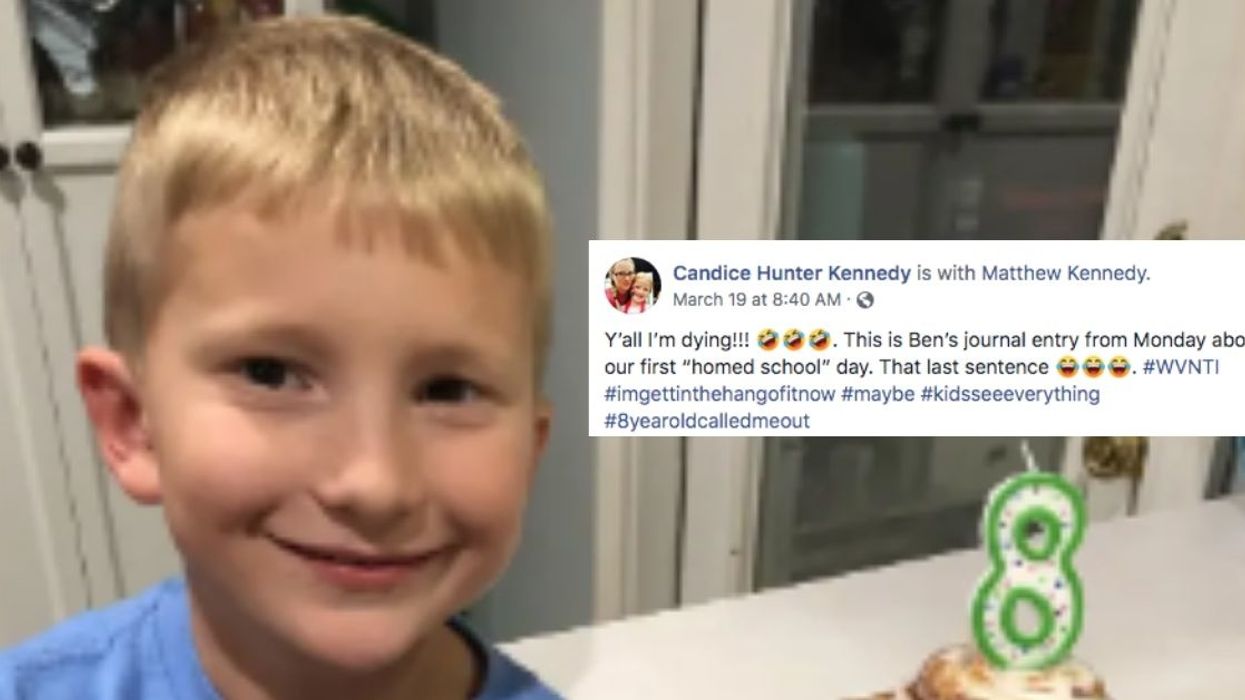 Mom Looks Over Her 8-Year-Old Son's Journal Entry Assignments Only To Find He Totally Roasted Her Homeschooling Efforts