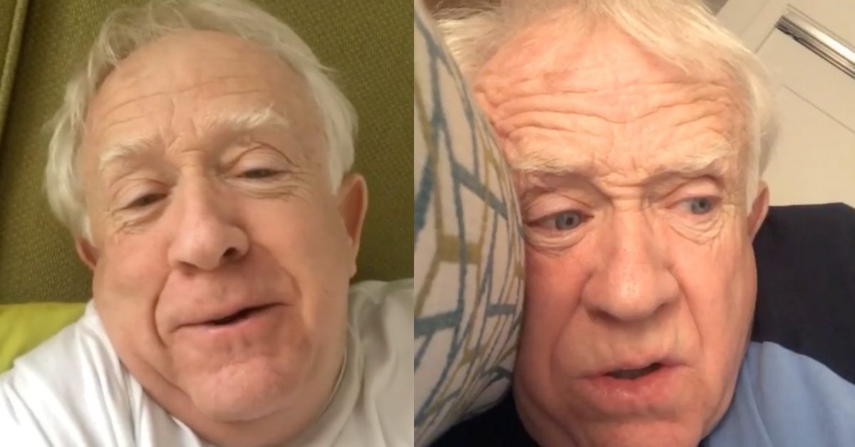 'Will & Grace' Actor Leslie Jordan Is Dropping Pure Comedy Gold On Instagram As He Self-Isolates With His Mother