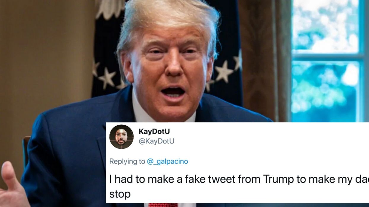 Guy Creates A Fake Trump Tweet Just To Get His Dad To Stop Spreading Misinformation About The Pandemic