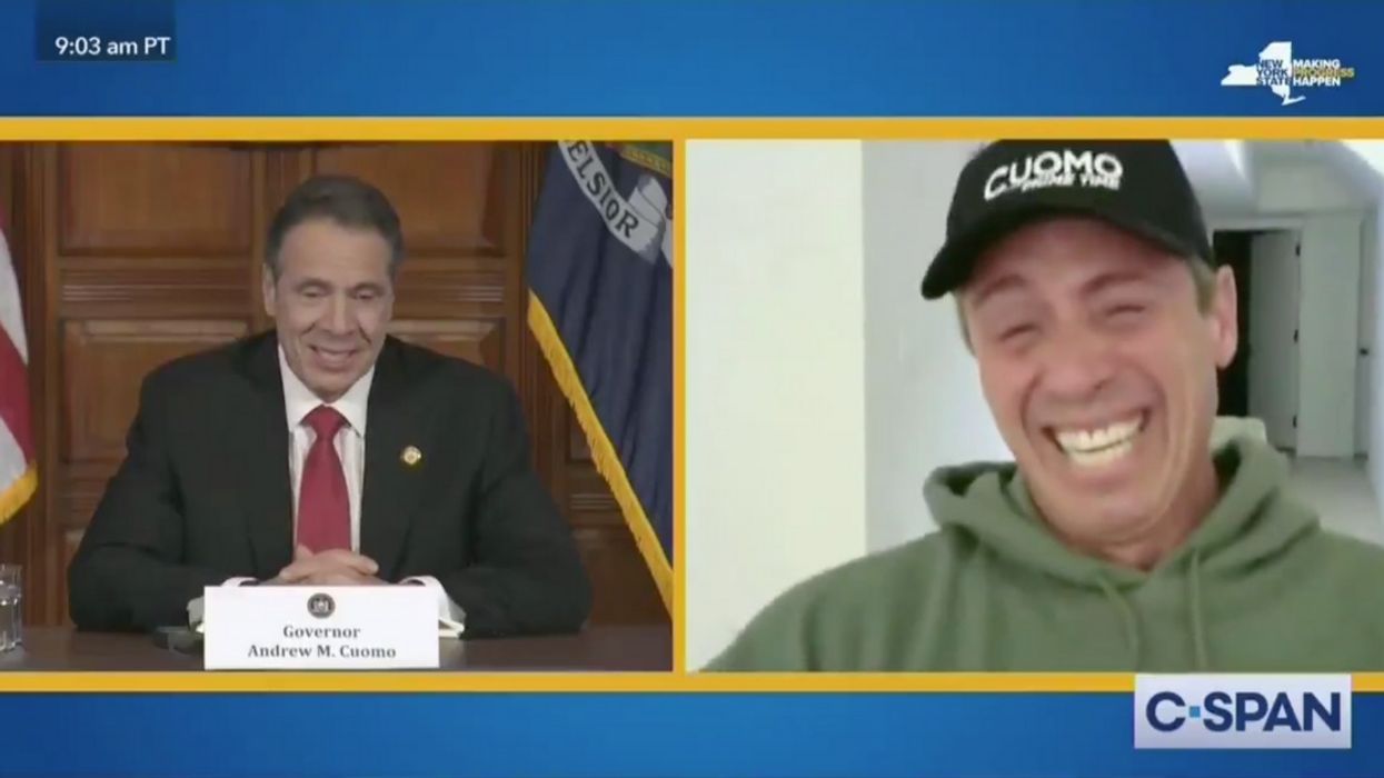 Chris Cuomo Just Shared The Bizarre Fever Dream He Had About His Brother Andrew—And It's Cuomo Brothers Comedy Gold