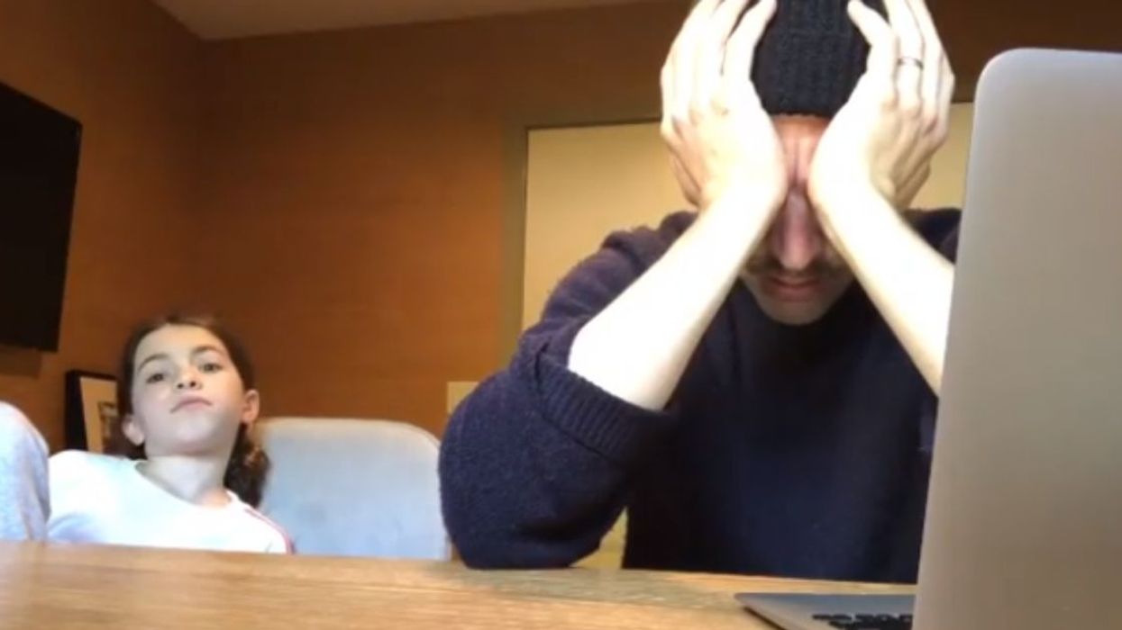 'New Girl' Star Max Greenfield Is Getting Constantly Roasted By His Daughter For His Attempts At Homeschooling