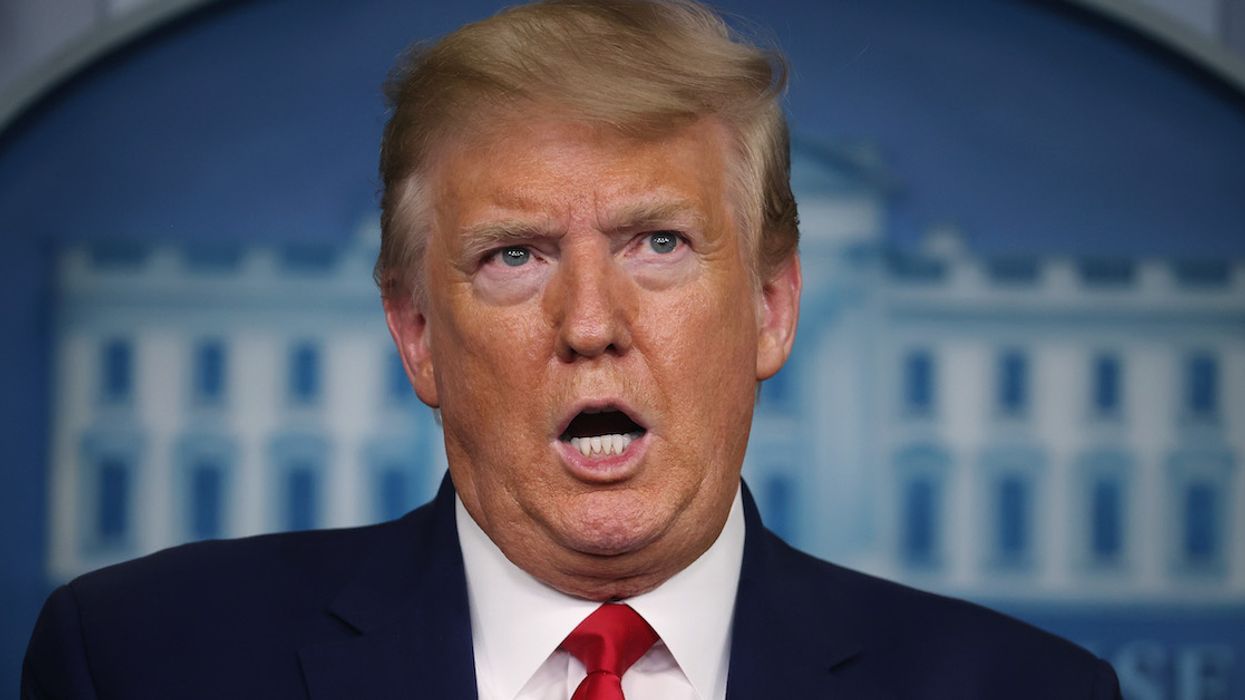 Trump Has Twitter Concerned After Mixing Up The Words 'Whistleblower' And 'Ventilator' During Press Briefing