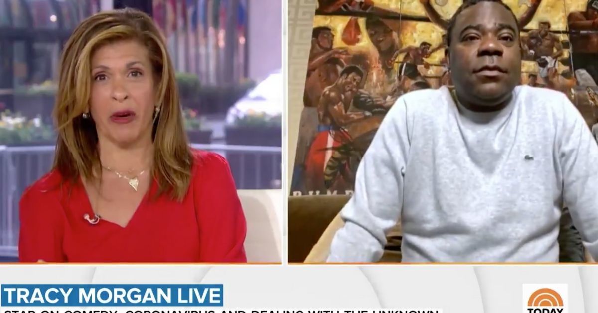 Tracy Morgan Says Trump Shouldn't Be Criticized For His Handling Of The Pandemic In Bizarrely Sexual 'Today' Show Interview