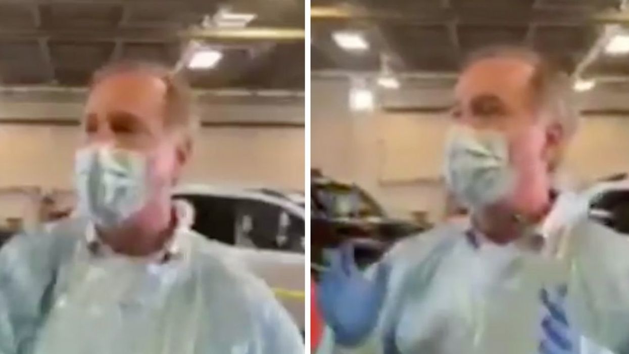 GOP Wisconsin Assembly Speaker Assured Citizens It Was 'Incredibly Safe' To Vote While Conveniently Covered In Protective Gear