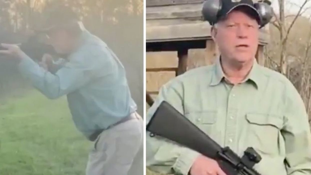 Republican Candidate Warns of 'Looting Hordes from Atlanta' While Wielding an AR-15 in Bonkers New Campaign Ad