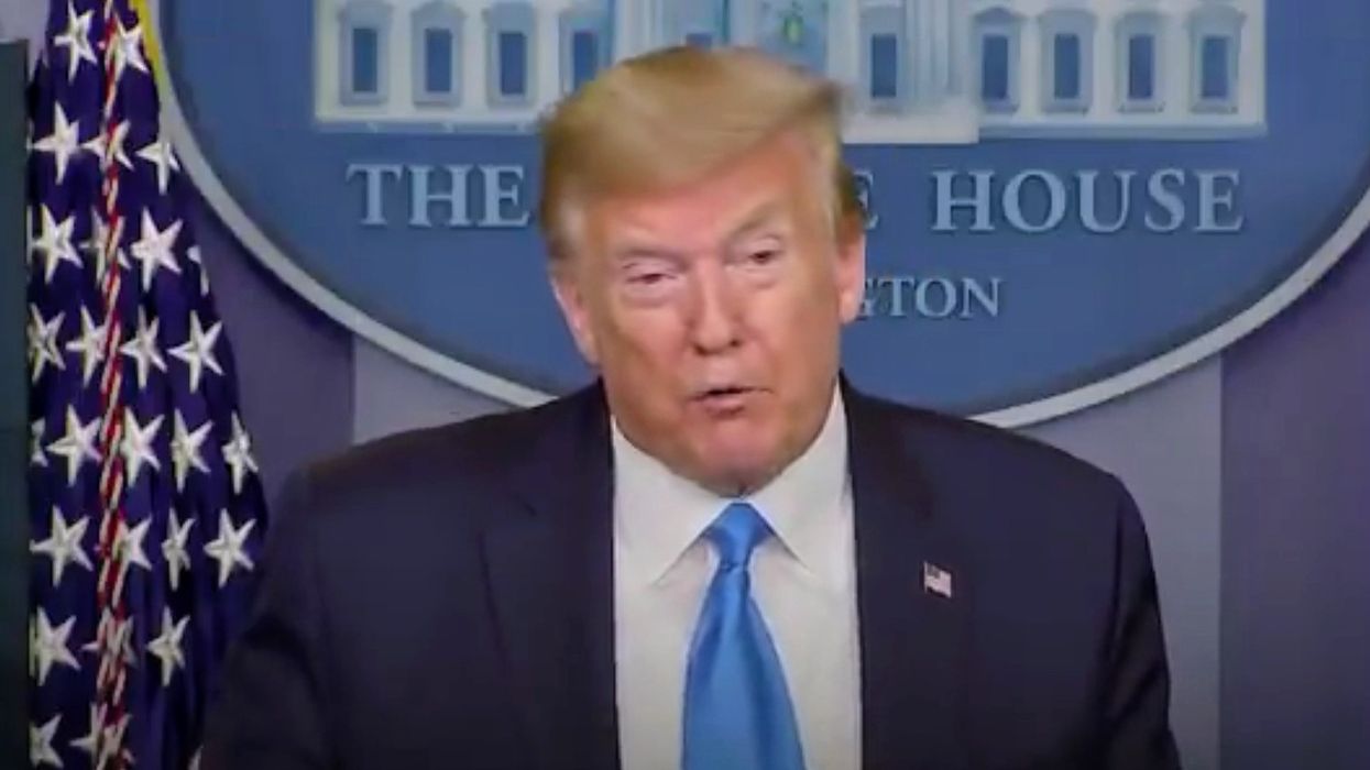 Donald Trump Said He'll Freeze World Health Organization Funding During Pandemic Then Denied Saying It Minutes Later