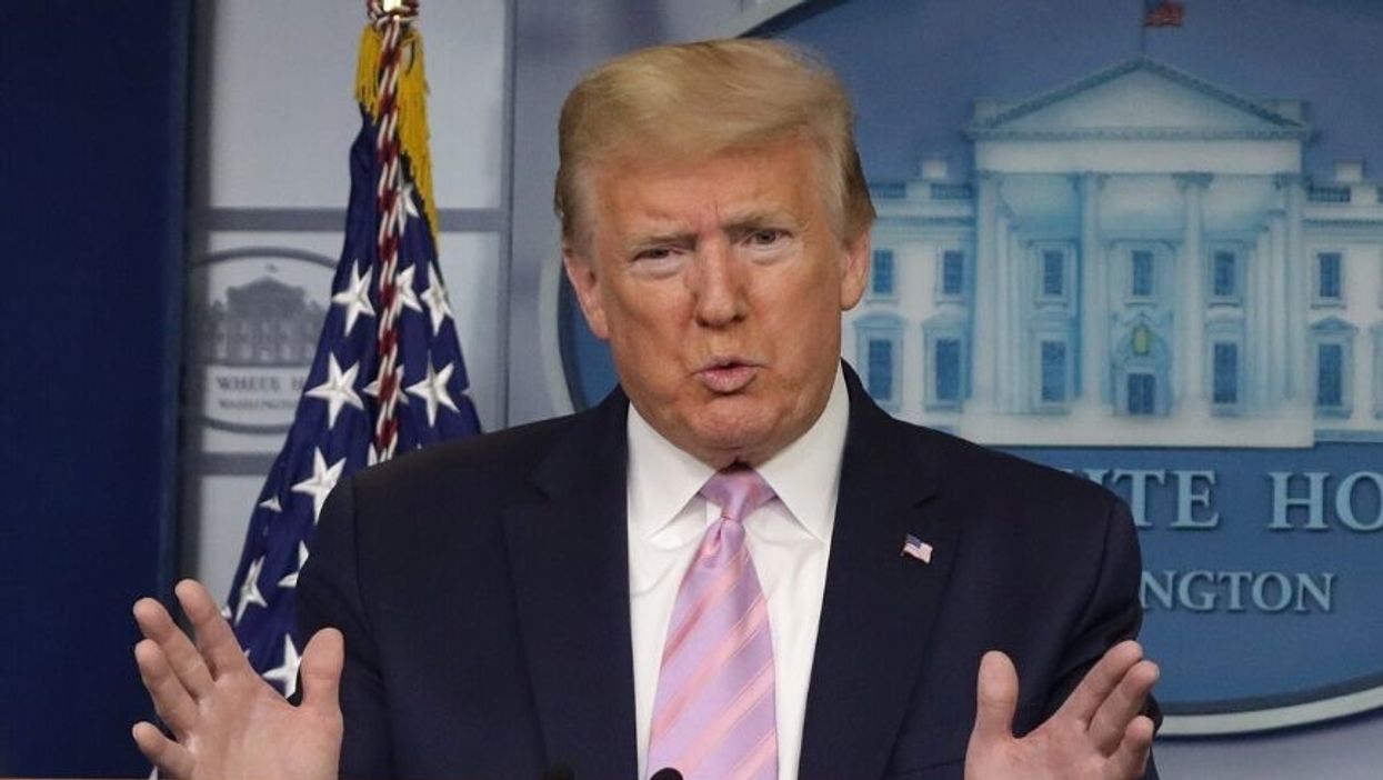 Trump Is Getting Called Out for Rank Hypocrisy After Declaring That Only He Has the Power to 'Open Up the States'