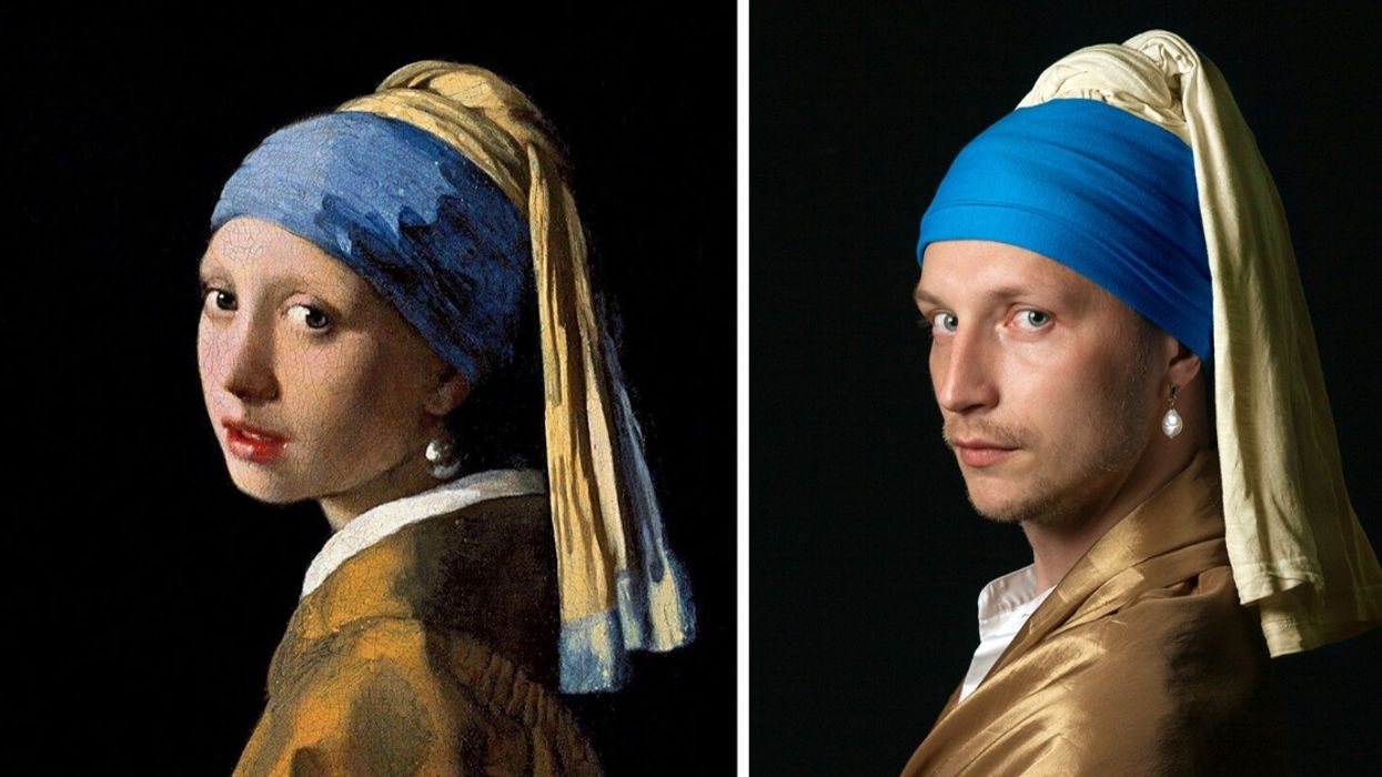 Art Lovers Are Staving Off Isolation Boredom By Meticulously Recreating Classic Works Of Art
