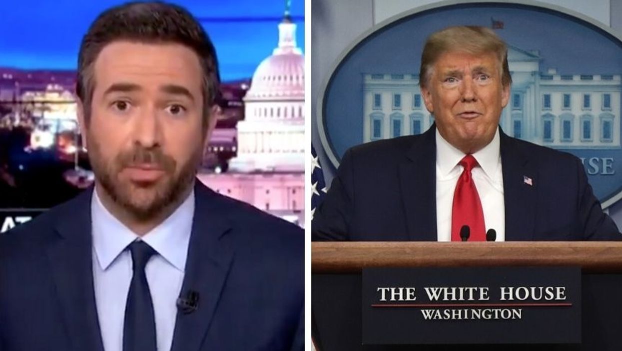 MSNBC and CNN Cut Away From Press Briefing After Trump Aired a Bonkers Campaign Style Video Defending His Pandemic Response