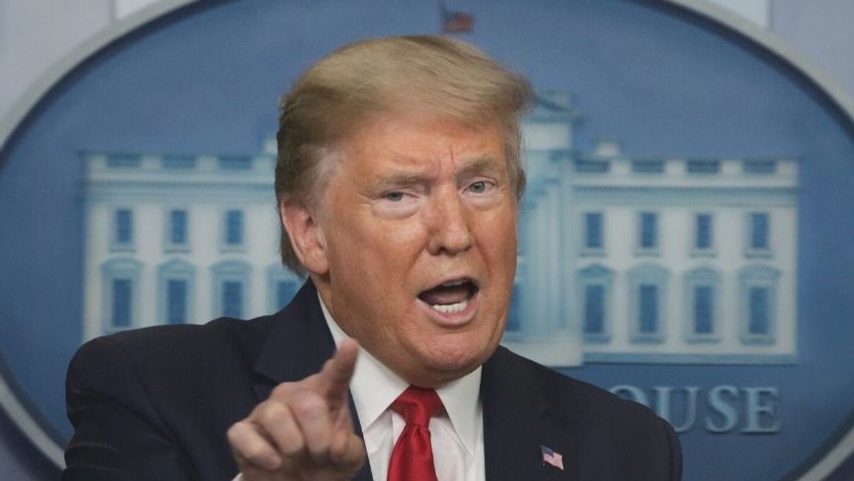 Trump Is Getting Roasted for Tweeting a Questionable Poll Claiming People Find His Press Briefings 'Helpful and Informative'