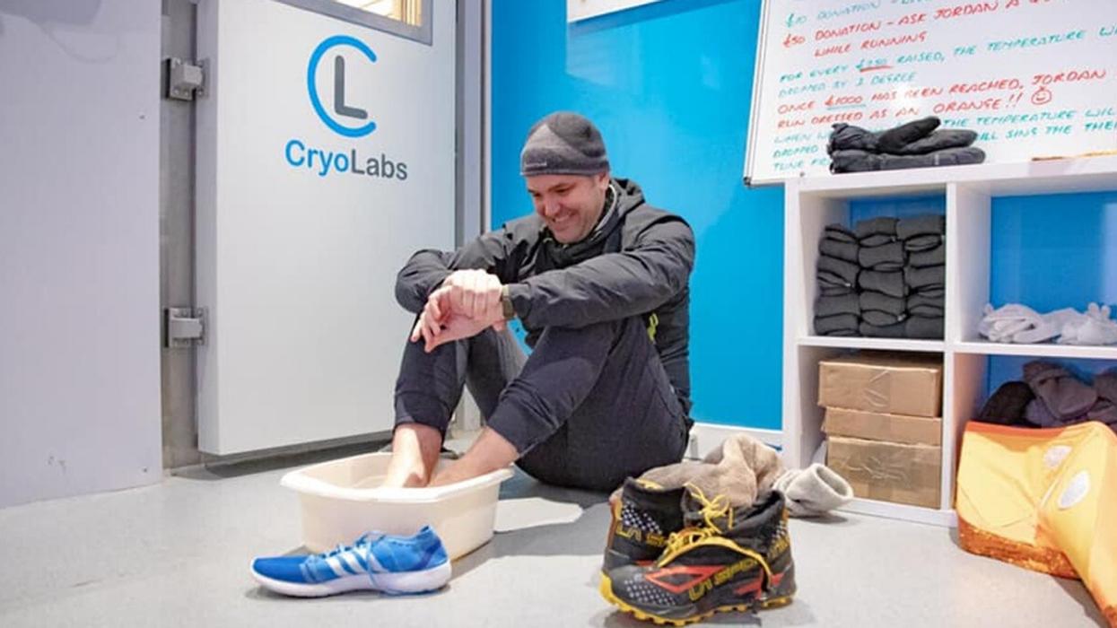 Reality Show Star With Plans To Run A Marathon At The North Pole Runs It In A -22 Degree Cryochamber Instead