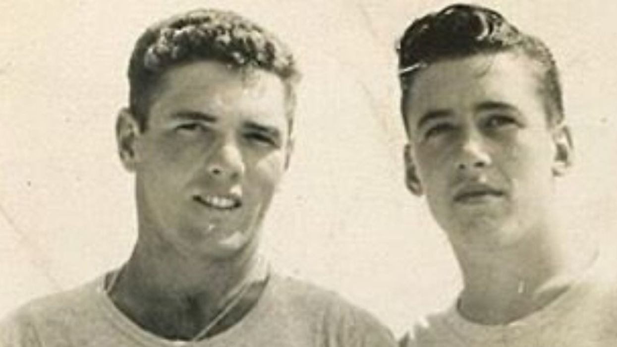 The Message On The Back Of This Vintage Photo Of Two Lifeguards Has People Speculating About A Gay Romance