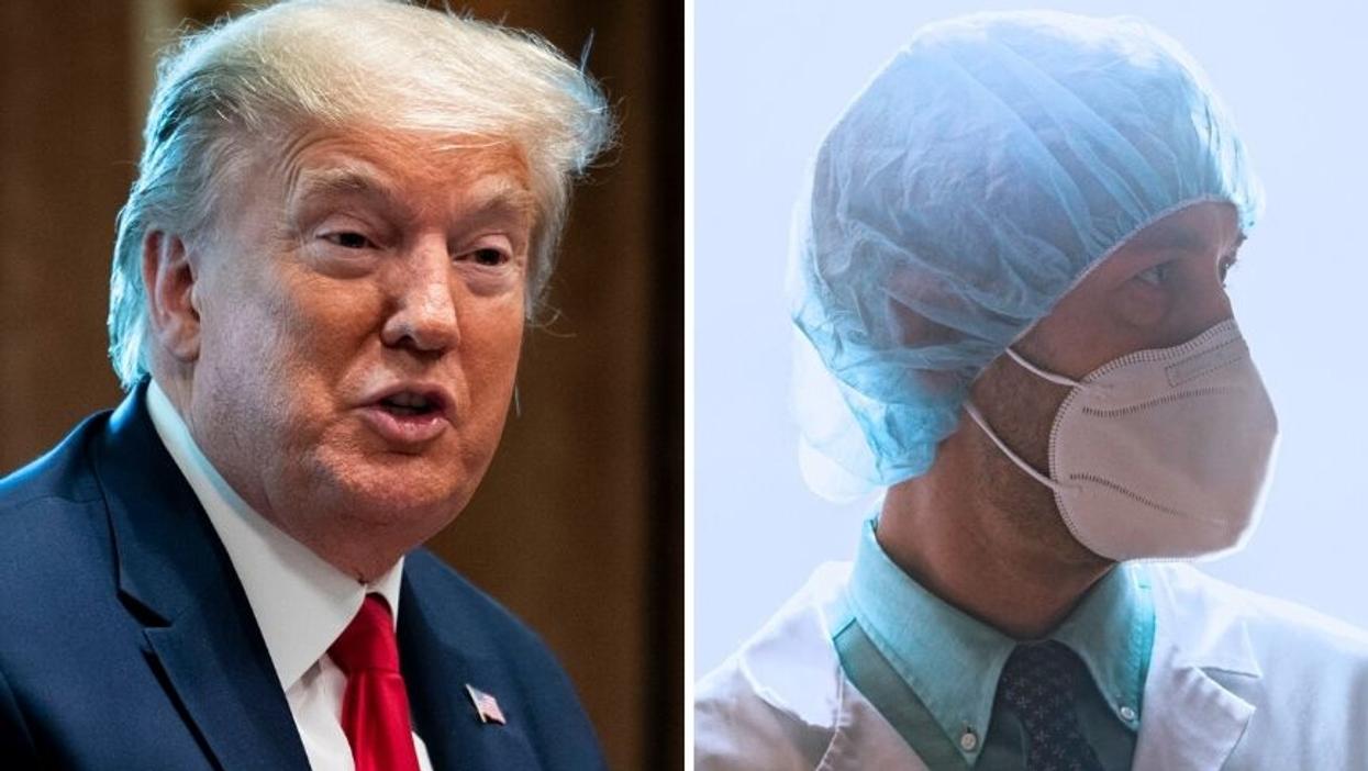 As Trump White House Discouraged Public From Using Masks, They Desperately Rushed to Secure Them for Themselves