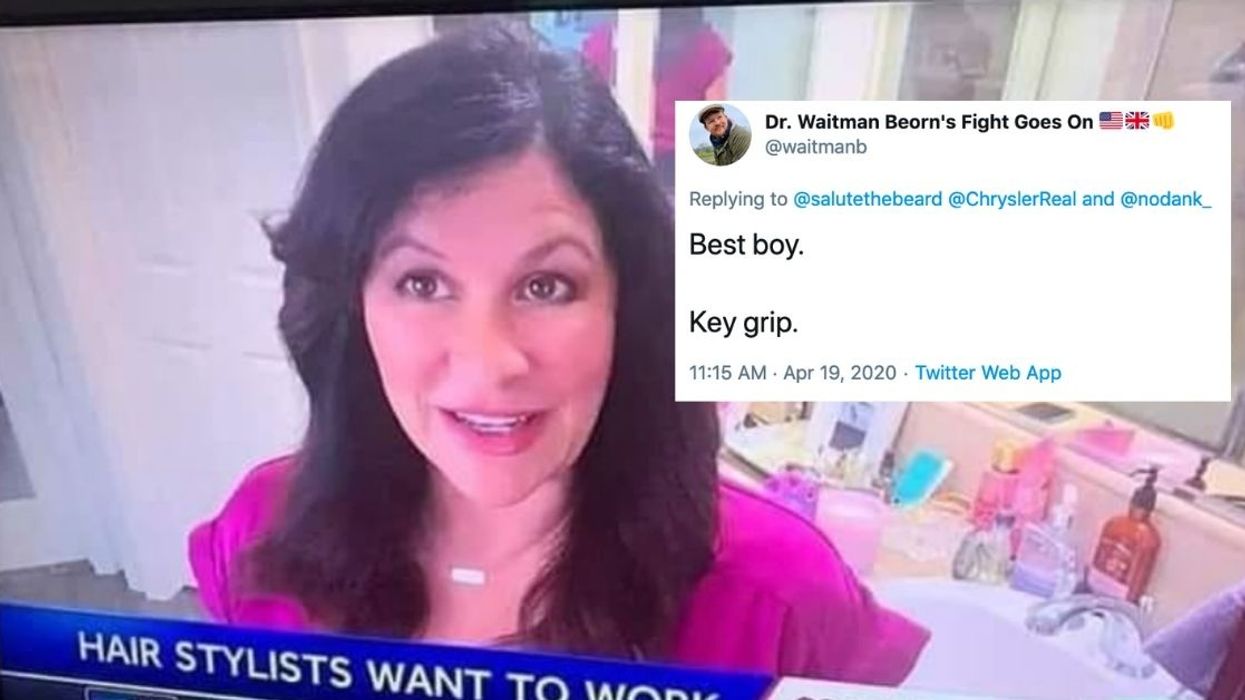 TV Reporter Films Segment From Home Not Realizing Her Husband Can Be Seen Totally Naked Behind Her
