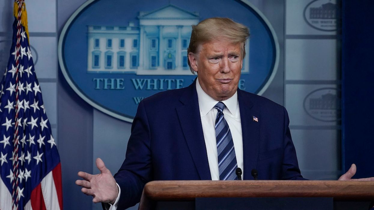 Trump Responds To Reporter's Question About Virus Deaths By Boasting About How 'A Lot Of People Love Me'