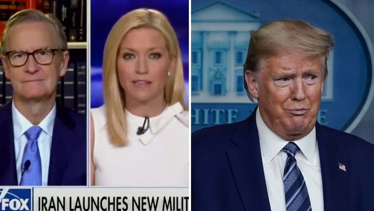 It Sure Looks Like Trump Threatened Military Action Against Iran Based on a 'Fox and Friends' Story He Watched This Morning