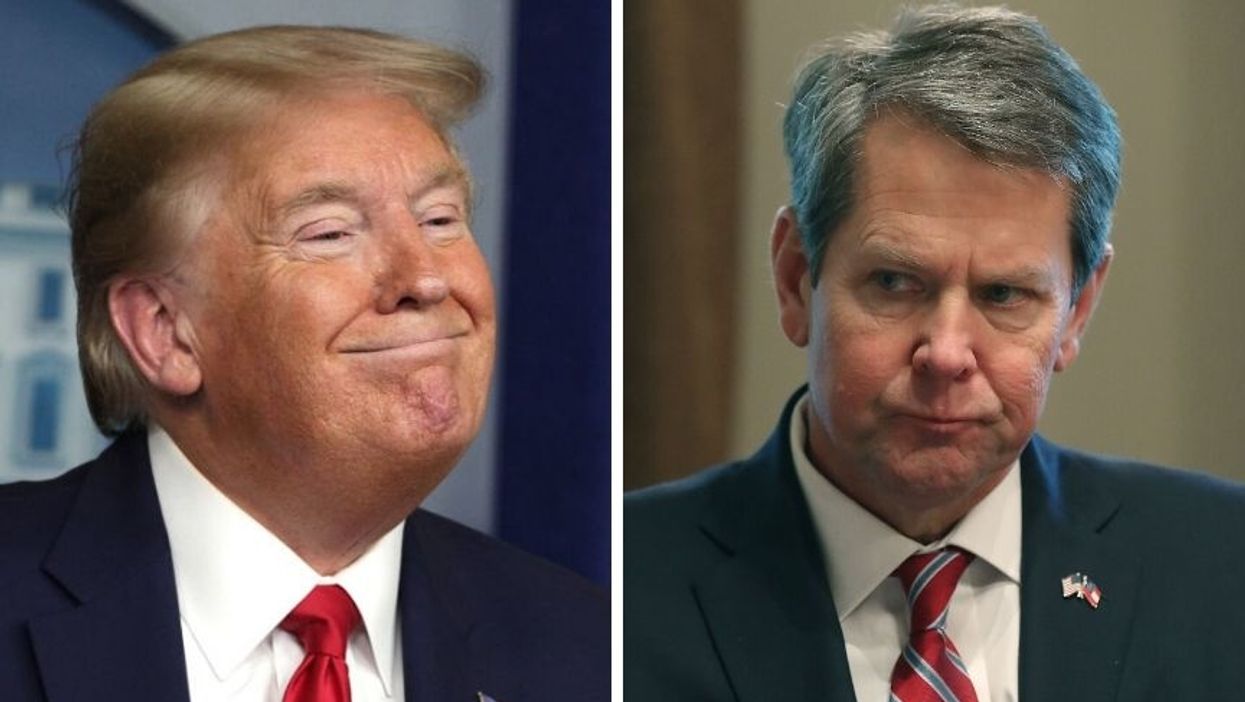 Georgia Governor Is Getting Mercilessly Mocked After Trump Just Threw Him Under the Bus for His 'Re-Opening' Plan