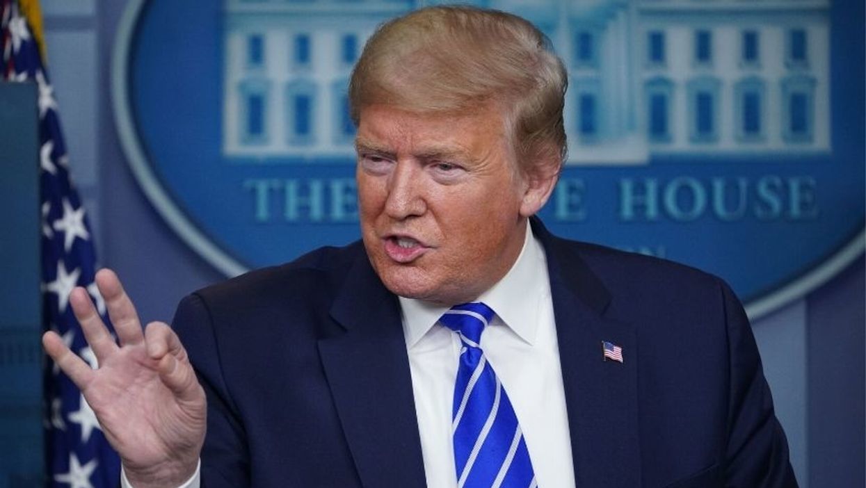 Trump Just Pitched a New Virus Cure Idea From the Podium That Involves a Disinfectant 'Injection' and Yeah, We're Screwed