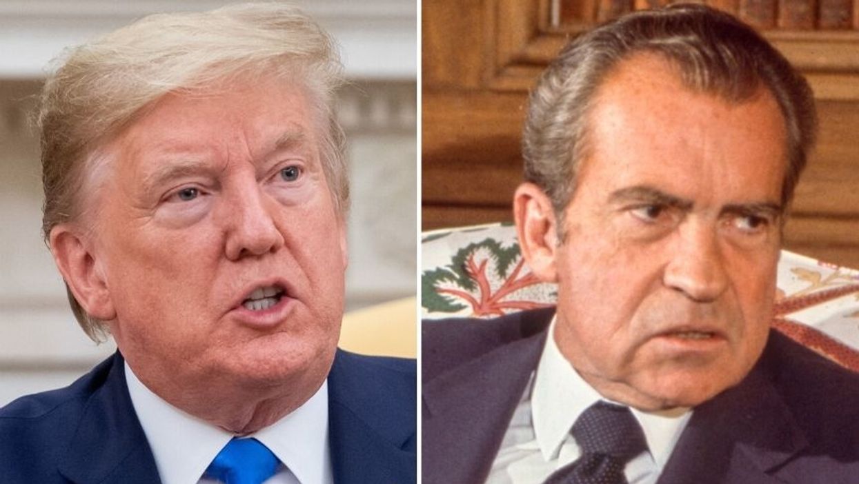 Trump Boasts 'I Learned a Lot From Richard Nixon' in Bonkers 'Fox and Friends' Interview, and Even the Host Seemed to Scoff at Trump